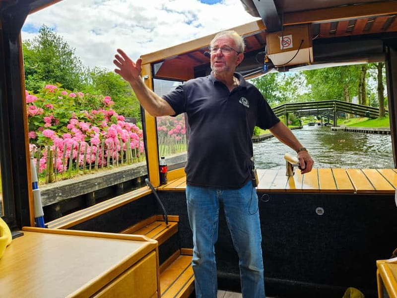 Amsterdam: Live GuideD Giethoorn Boat Tour & Cheese Platter - Meeting at De Ruijterkade and The Coach Ride Out of Amsterdam