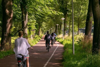 Amsterdam: Windmill, Cheese, and Countryside E-Bike Tour - A’DAM Tower and D’Admiraal: the windmill photo moment