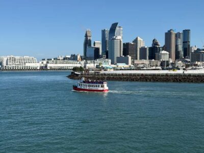 Auckland: Scenic Wine and Cheese Harbour Cruise - Where the cruise starts: Z Pier, Westhaven Marina (Red Boats)