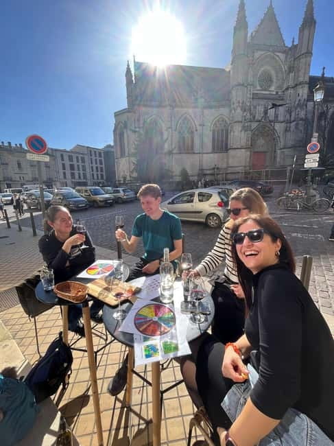 Blind Tasting: 4 Bordeaux Natural Wine + Cheese experience - Food pairing that teaches: cheese plus dry meat with natural wine