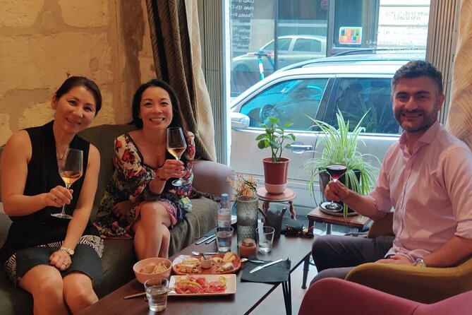 Bordeaux Night Walk Ending with Delicious wine & cheese Tasting - The Route From Place de la Bourse to Rue Saint-James