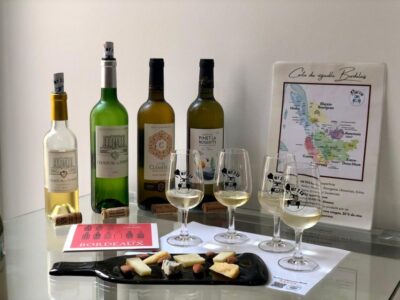 Bordeaux wines : tasting with 4 white wines and cheeses - Where it starts in Bordeaux (and why that matters)