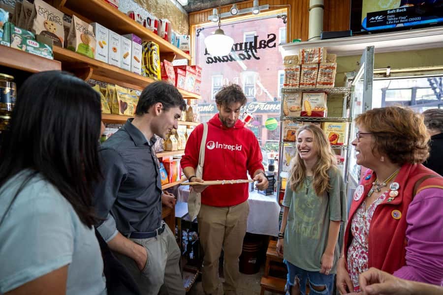 Boston: North End Food Experience with Pizza, Meats & Cheese - Coffee and cappuccino break with Boston revolution stories