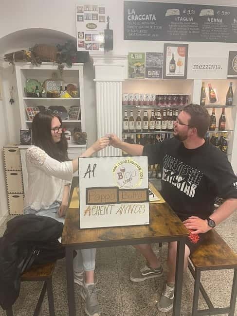 Cagliari: artisan beer and cheese tasting - Price and value: is $47 for a 1-hour tasting fair?