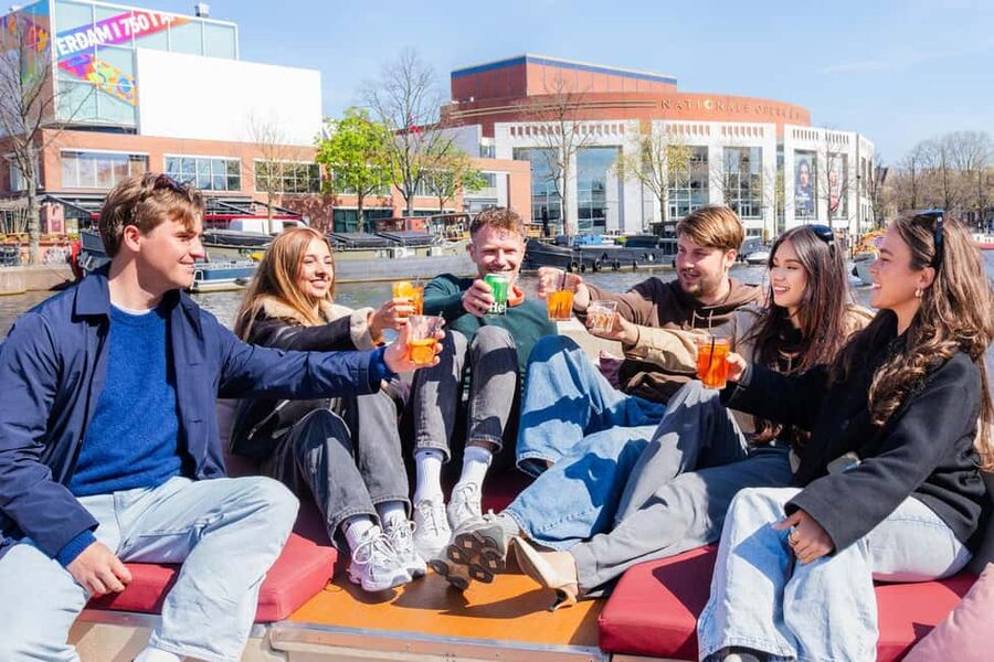 CHEESE AND DRINKS TOUR: A TASTE OF AMSTERDAM ON THE CANALS - Munttoren and Grimburgwal: Finishing With Old Towers and Quiet Corners