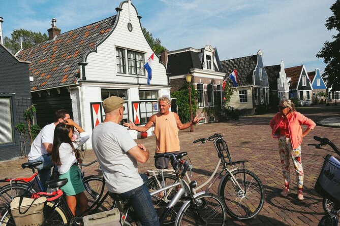 Cheese, Canals & Windmill Countryside E-Bike Tour Amsterdam - Amsterdam Centraal to Amsterdam North: the ferry-and-IJ moment
