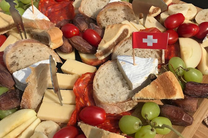 Cheese platter by Boat on Lake Thun, Interlaken - Captain Chris and the kind of facts you’ll actually use