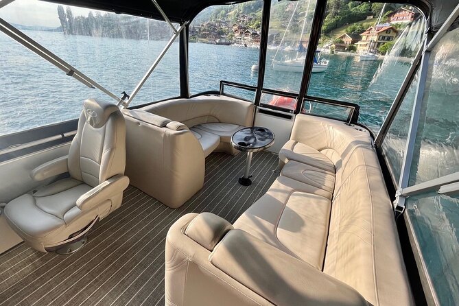 Cheese platter by Boat on Lake Thun, Interlaken - Weather, timing, and how to think about the one-hour commitment