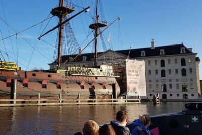 Classic Salonboat Tour in Amsterdam Including Cheese and Wine - The route begins with Magere Brug and the romance of the canal ring