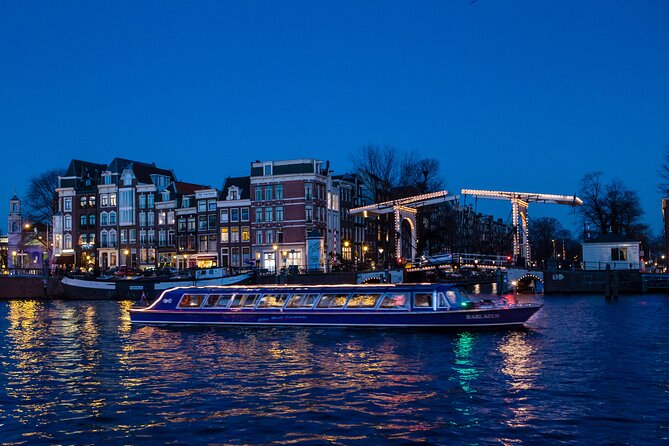 Evening Canal Cruise in Amsterdam with Wine & Cheese Option - The Landmarks You’ll Clock From the Water