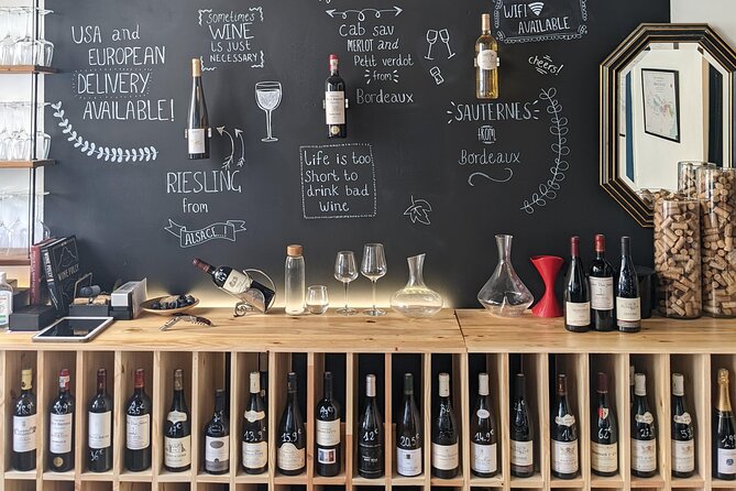 French Wine, Champagne And Cheese Tasting Paris SECRET WINE DOOR - How the small-group format makes the 2 hours feel worthwhile