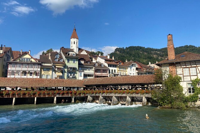 From Basel: Thun Tour, Beatus Caves, Lake Cruise & Cheese - Meeting at Basel SBB at 8:15 and the Train Ride That Gets You Oriented