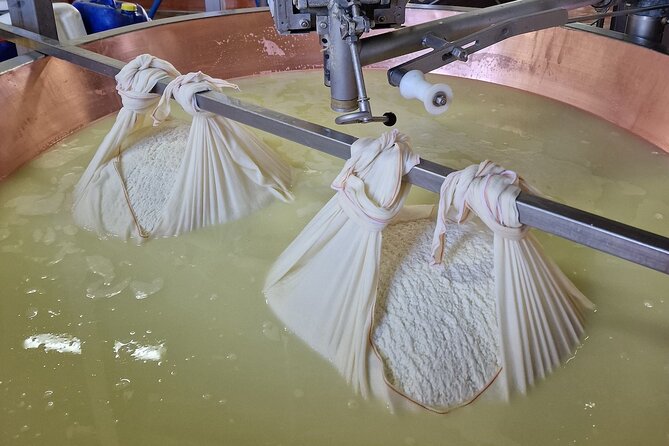 From Bologna: Parmesan Cheese & Balsamic Vinegar Tour+Lunch - From Bologna pickup to the cheese factory: what the timing feels like