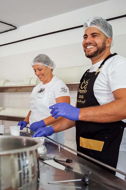 Fuerteventura Goat Cheese Workshop with Transfer from the South - Tasting young, semi-ripe, and ripe goat cheese (plus white wine)