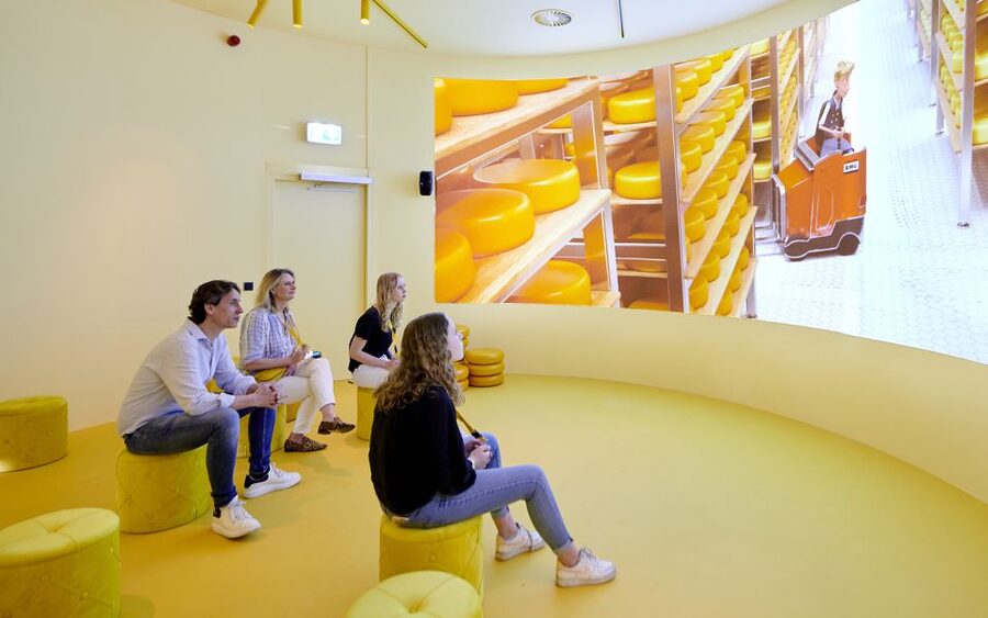 Gouda: Gouda Cheese Experience Entry Ticket - Hands-on cheesemaking: virtual milking, cheese-turning, and clapping hands