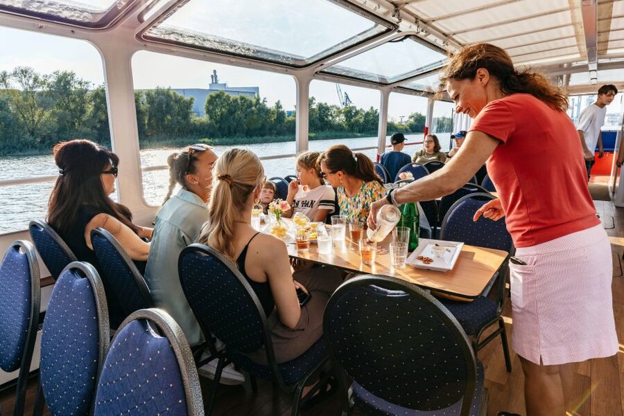 Hamburg: Harbor Cruise with Wine and Cheese - Key things to know before you go