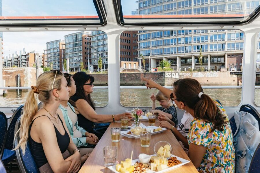 Hamburg: Harbor Cruise with Wine and Cheese - Why this Hamburg harbor wine cruise feels different