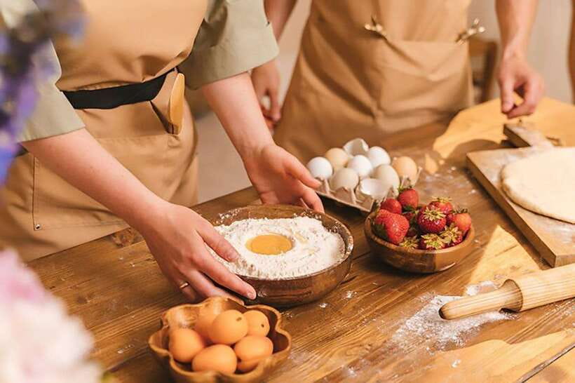 Hong Kong DIY Baking Workshop - Hokkaido Baked Cheese Tart - Getting oriented fast: the flow before you start baking