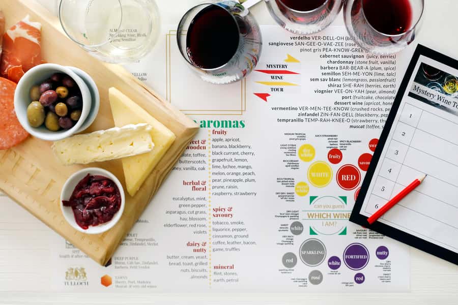 Hunter Valley: Tulloch Wines Mystery Wine & Cheese Tasting - The Mystery Wine Game: Guess, Taste, Learn
