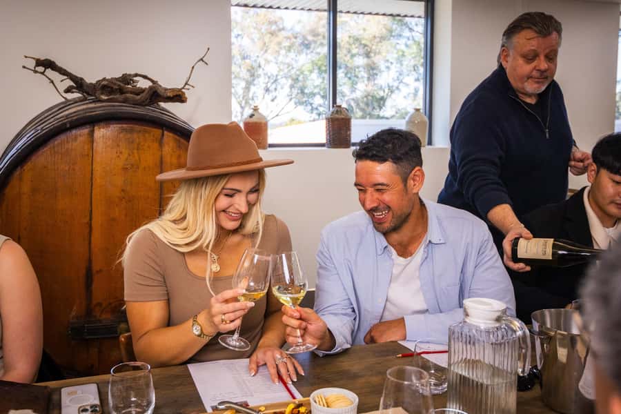 Hunter Valley: Wine Tour with 2-Course Lunch, Choc & Cheese - Getting From Sydney to Hunter Valley: Early Start, Comfortable Coach
