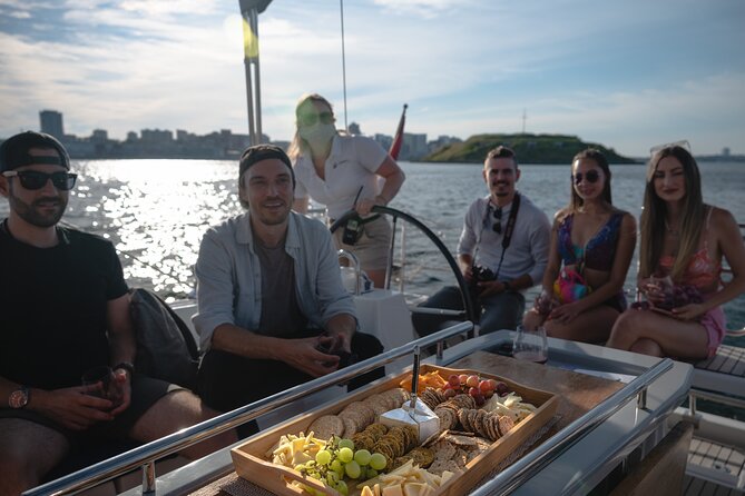 JFarwell Private Yacht Wine & Cheese Sunset Sail - Meeting at Lower Water Street: how to time your arrival