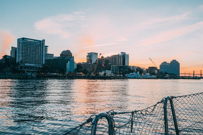 JFarwell Private Yacht Wine & Cheese Sunset Sail - Halifax skyline to Northwest Arm: what the sail actually feels like