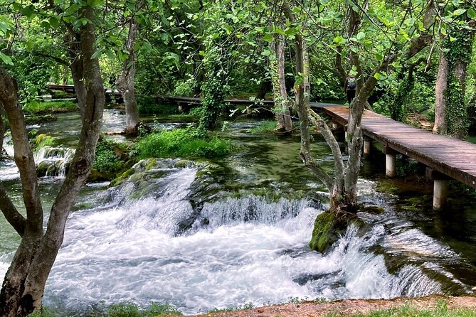 Krka Waterfalls & Wine and Cheese Tasting Tour from Split - Skradin free time: one more hour, plus a beach swim