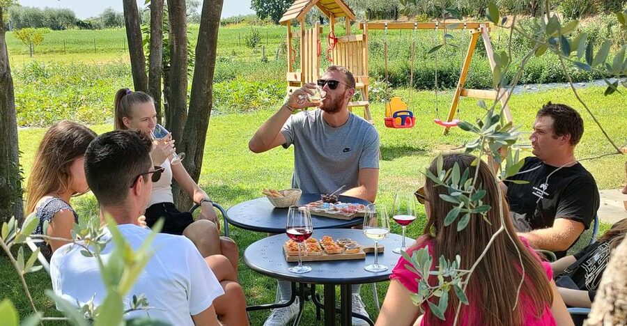 Lazise: Wine Tasting with Charcuterie and Cheese Board - Entering the Farm: Car Park, Courtyard Vibes, and a Real Welcome