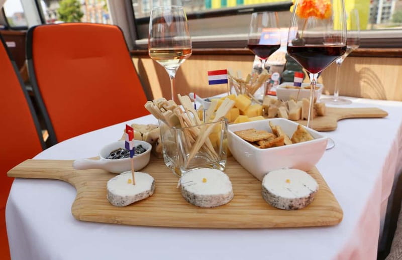 Local Cheese and Wine Cruise through Haarlem - Included tasting: Dutch cheeses and three wines