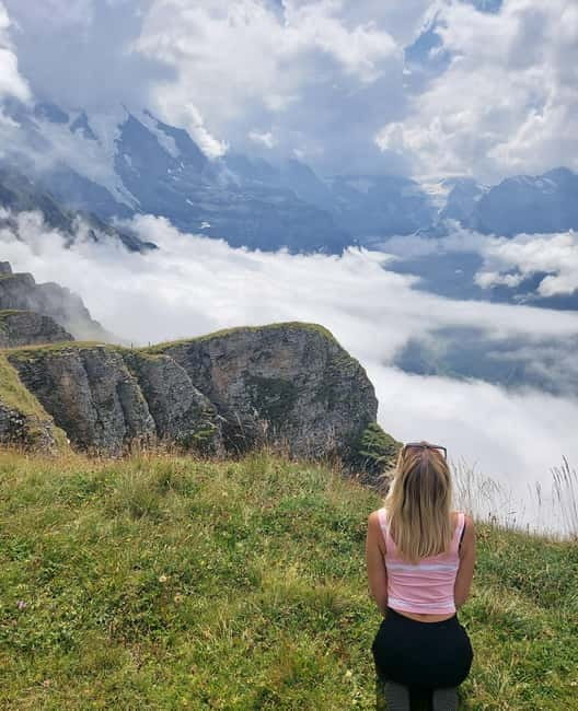 Männlichen: Cheese and Chocolate Tasting on Mountain Summit - The easy climb and the 360-degree view you pay for