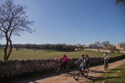Martina Franca e-Bike tour . Visit a breeding and a dairy farm - Meeting point, timing, and how the 4-hour day works