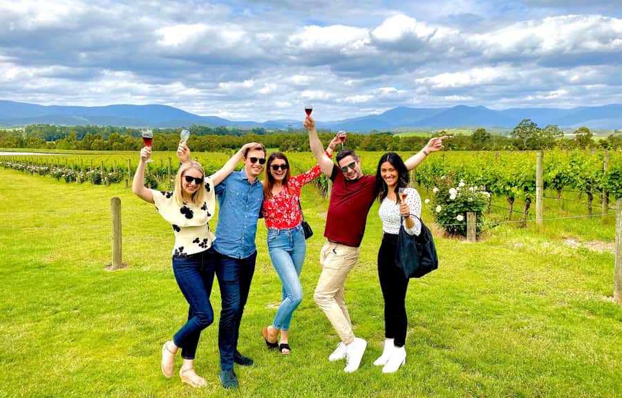 Melbourne: Yarra Valley Wine, Choc, Farm Fresh, Gin Tour - Yering Station Winery: the iconic stop where you actually slow down
