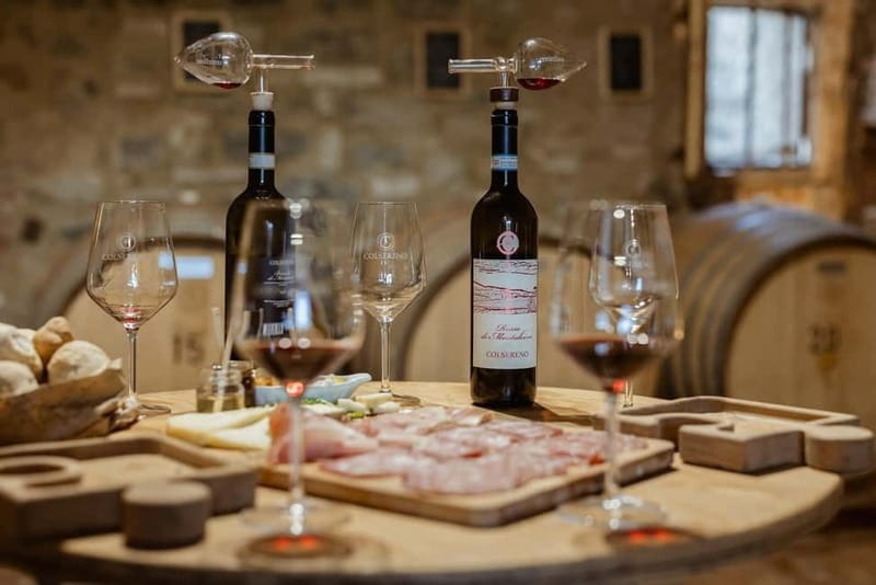 MONTALCINO : Wine Tasting with Tuscan Cold Cuts and Cheese - Learning the Traditional Methods Without the Pretend Lecture