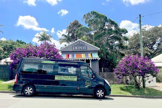 Noosa Hinterland Tour with Lunch, Wine & Cheese Tasting & more - Lake Cootharaba at the start: tea or coffee with big calm views