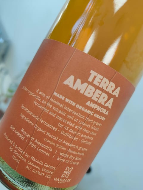 Orange & Natural Wines Of Greece with Cheese & Olive Oils - Price and value: is $41 per person a smart use of time?