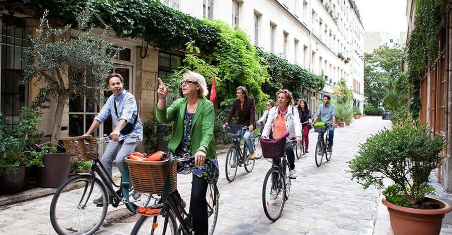 Paris Marais Bike Tour with Cheese & Sweet Tastings - Le Marais First: Street Stories Plus Your First Taste Wave