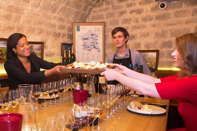Paris - Ten Wines and Ten Cheeses Tasting in a Royal Cellar - Les Caves du Louvre bonus: why the location adds real value