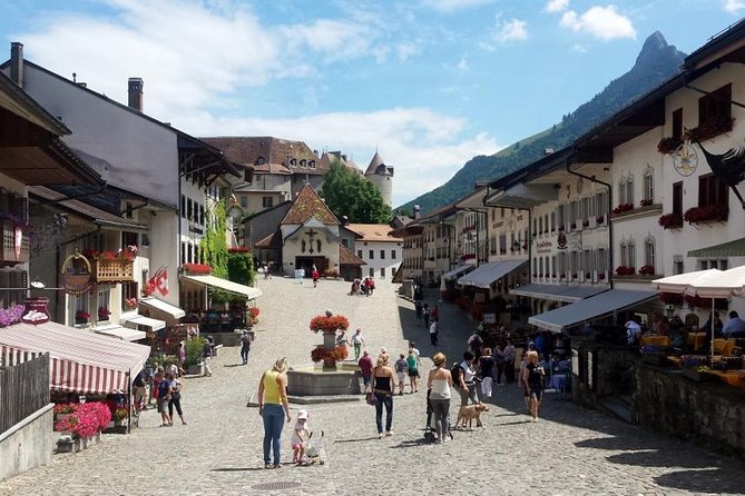 Private Swiss Cheese and Chocolate Tour from Interlaken - Gruyères town breaks for a proper cheese dish (and optional castle)