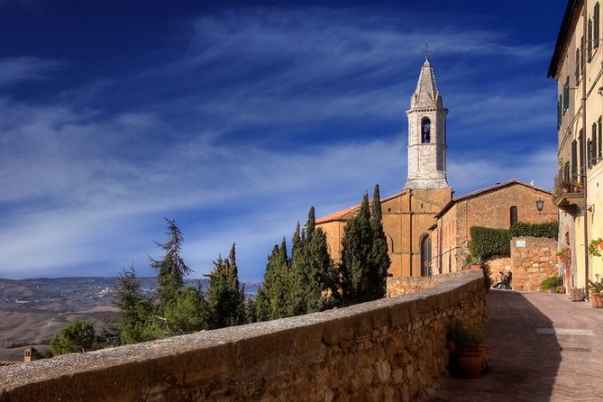 Private Tour: Pienza and Montalcino Organic Cheese and Wine Tour - Montalcino: hilltop defense, then Brunello cellar tastings
