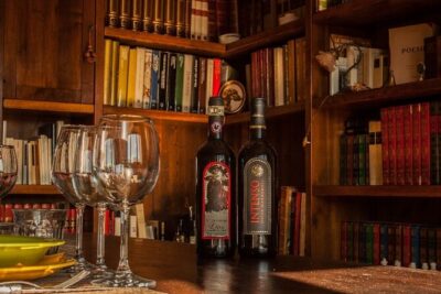 Private wine, Extra Virgin Olive Oils & Cheese Tasting - The wine lineup: Vernaccia, Chianti, Sangiovese, and a dessert-style finish