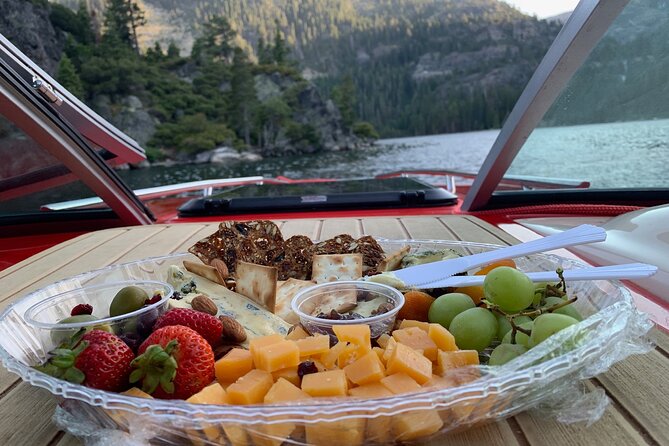 Sunset Wine & Cheese Emerald Bay Boat Charter - Emerald Bay State Park: Fannett Island, Vikingsholm, and the best kind of photo stop