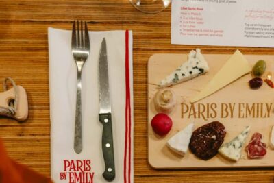 The Official Emily in Paris Wine & Cheese with Butter Making - Start strong: what happens when you arrive at Rue de Cléry