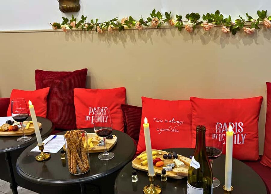 The Official Emily in Paris Wine & Cheese with Butter Making - The senses game: aroma quiz and the “Emily” energy