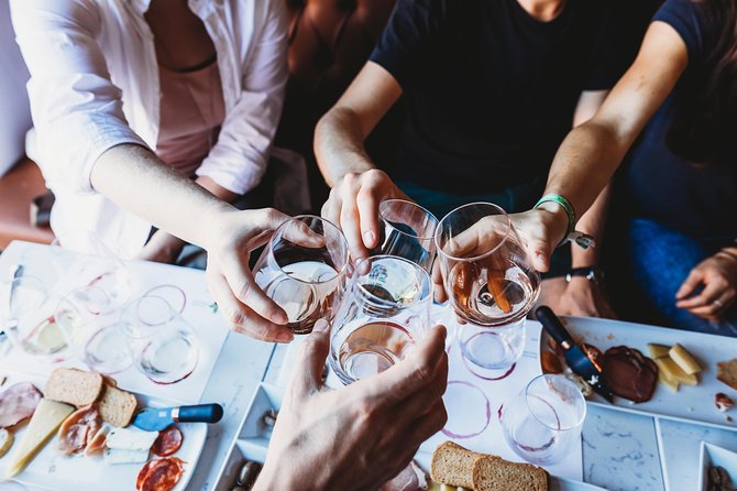 Wine and Cheese Tasting Lunch in Portuguese Wine Bar - Cheese and charcuterie pairings that make the wines easier to read