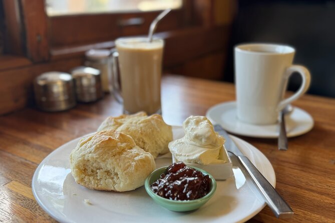 Yarra Valley Foodie Tour, Devonshire Tea, Cheese and Chocolate - Seville Carriage Cafe Devonshire Tea and Fresh Scones
