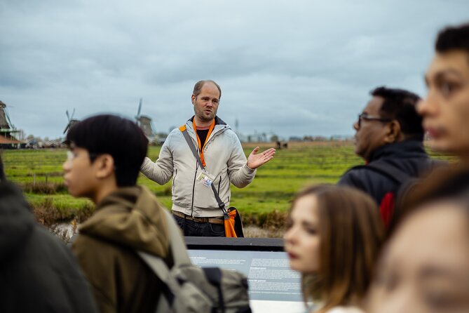 Zaanse Schans and Cheese Tasting Guided Tour from Amsterdam - The optional Amsterdam canal cruise voucher near Central Station